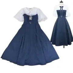 Amavel Classical Lady ワンピース ブルーのサムネイル