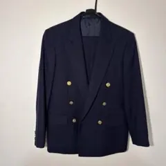 DUVA CLUB ネイビー ダブルブレスト L ブレザー 上下