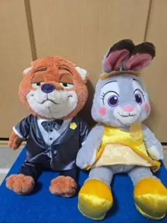 ズートピア 2 FukuFuku V-BIGぬいぐるみ ニックジュディ2種セット