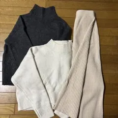 Alma Designハイネックニット他3点セット