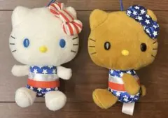 キティ　アメリカ　日焼け　ぬいぐるみ　セット　平成　レトロ　まとめ売り　希少