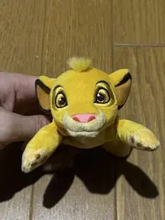 ディズニーリゾート　ライオン・キング　シンバ　ストラップキーチェーン　ぬいぐるみ