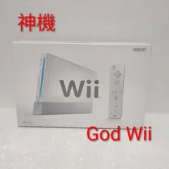 神機 Nintendo Wii 本体 God Wii 箱付き