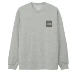 【新品】ノースフェイス　ロングスリーブスクエアロゴTシャツ NT82534 Z