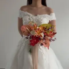 クラッチブーケ ♡ アーティフィシャルフラワー ウェディング ブーケ