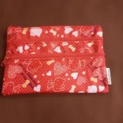 激レア☆ハローキティ 3ポケットポーチ 未使用 2010年 素敵な奥さん付録