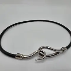 極美品】HERMES ジャンボ ブレスレット＆チョーカー シルバー