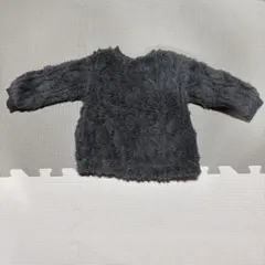 グレー フリース 長袖 トップス