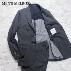 MEN'S MELROSE スーツ セットアップ 千鳥柄 グレー Mのサムネイル