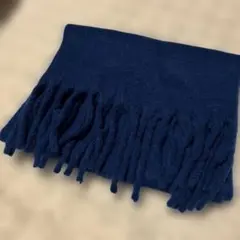 美品☆ブルーマフラー
