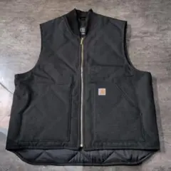 2025年最新】carhartt ダックベスト ブラックの人気アイテム - メルカリ