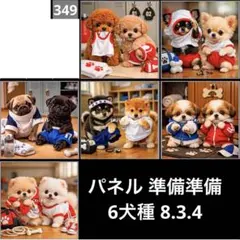 オーダーページ パネル 準備準備 6犬種 8.3.4