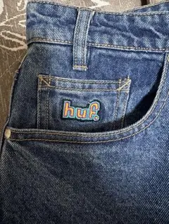 HUF デニムパンツ インディゴブルーのサムネイル