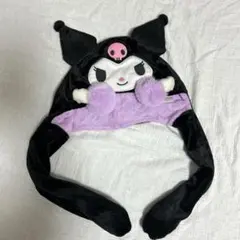 サンリオキャラクター帽子 カチューシャ　ファンキャップ　クロミ