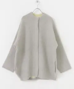 ELENDEEK CN RACCOON MIX カーディガン グレー 02