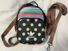 【美品】adidas originals アディダス ドッド柄 ミニバックパックのサムネイル