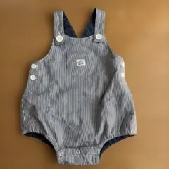 petit mine プチマイン　70 サロペット風ロンパース