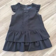 CHOPIN de deux ブラック ワンピース 80