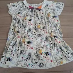 スカラー　半袖　チュニック