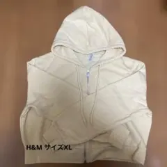 H&M DIVIDED イエロー パーカー XL