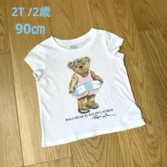 【ラルフローレン】ポロベア 半袖Tシャツ 2歳