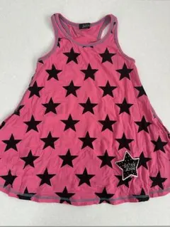 SISTER JENNI 星柄ノースリーブワンピース