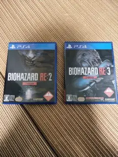 PS4　バイオハザード RE:2 & RE:3 セット