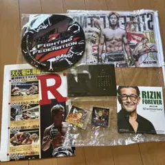 値下げ！RIZIN一番くじ 箔押しサイン入りイラストボードラストワン賞