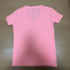GapFit Vネック 半袖 Tシャツ オレンジピンクMのサムネイル