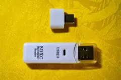 新品未使用 SDカードリーダーUSB2.0＆Type Cアダプター