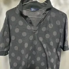FRED PERRY ポロシャツ ドット柄 ブラック Lのサムネイル