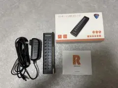 ROSONWAY USB3.0ハブ 10ポート 電源付き