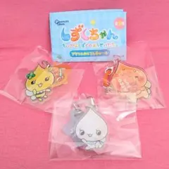 しずくちゃん アクリルめじるしチャーム 3個セット
