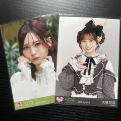 ＝LOVE イコラブ 大場花菜 生写真 レコ大衣装 チュウ モラトリアム ヨリのサムネイル