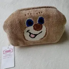 フェイラー　ラブラリー　ドアップテディ　ポーチ　ルミネ限定