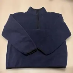 UNIQLO ネイビー ハーフジップ　フリースジャケット XS