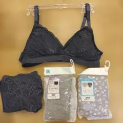 マタニティ授乳ブラ&ショーツと産後ショーツ、マタニティショーツのセット