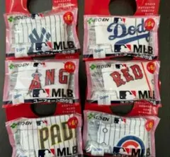 MLBチームロゴ入りおーいお茶ペットボトルカバー6個セット