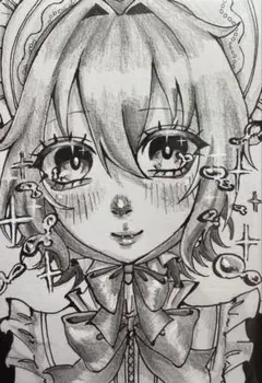 手書きイラスト オリジナル ポストカード