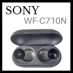 SONY WF-C710N 充電器ケース ブラック - メルカリ
