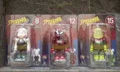 BE@RBRICK スパイダーマン ベアブリック 3種セット