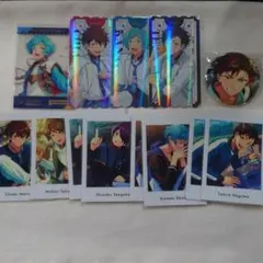 あんスタ 流星隊 缶バッジ ホロカード ぱしゃっつ まとめ売り