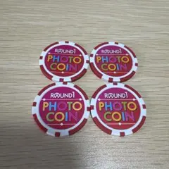 ROUND1 PHOTO COIN 4枚セット