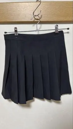 スカート　プリーツ　黒　ミニ　M　SHEIN