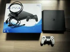SONY PlayStation 4 ブラック 本体　付属品、箱あり