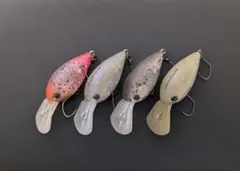 ディスプラウト チャタクラDR 4個セット エリアトラウト クランク 管理釣り場