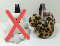 え*す様 ディズニー　イヤーマフ　耳当て　ヒョウ柄