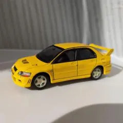 トミカリミテッド　ランサーエボリューション7 イエロー　ランエボ7