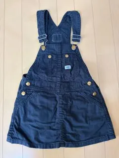 Lee ジャンバースカート 100cm ブラック　Tシャツ　セット