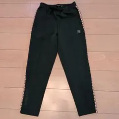 CUARTO UNITED ダークグリーン ストレッチパンツ
